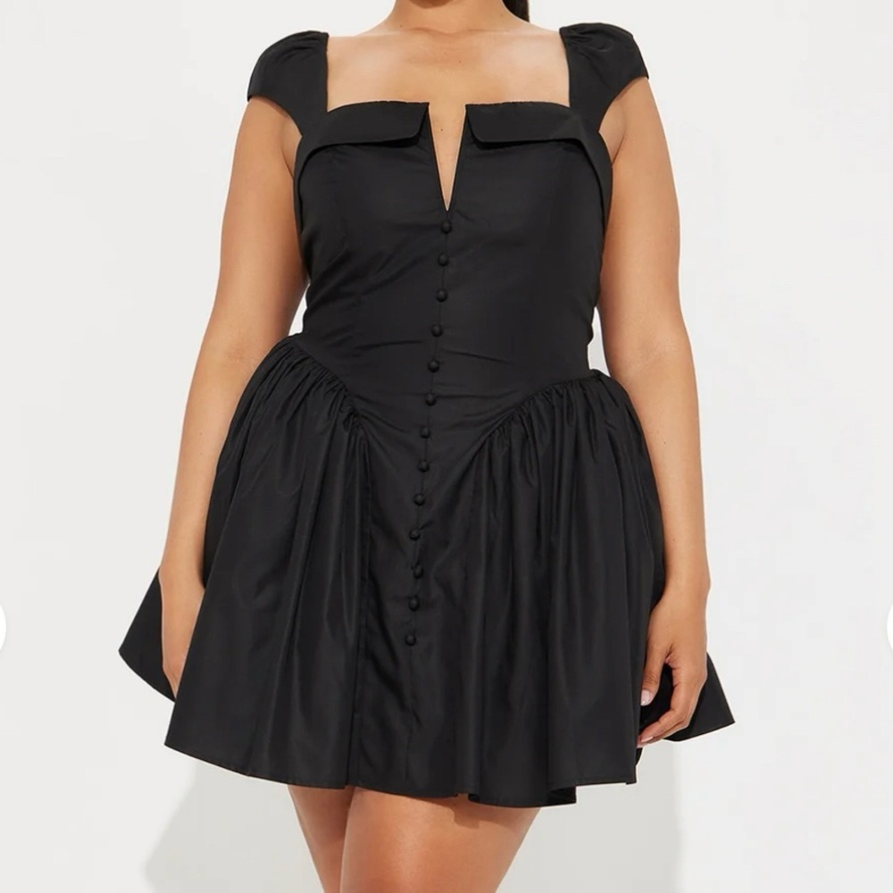 Fashion Nova Black Mini Dress